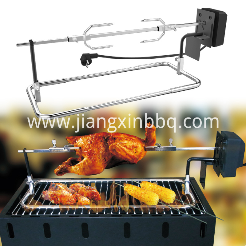 Universal Grill Top BBQ Rotisserie Spit China Manufacturer